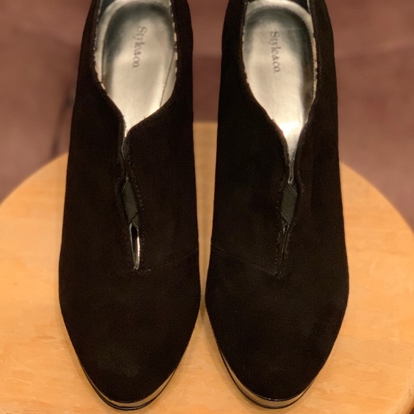 platform stiletto booties